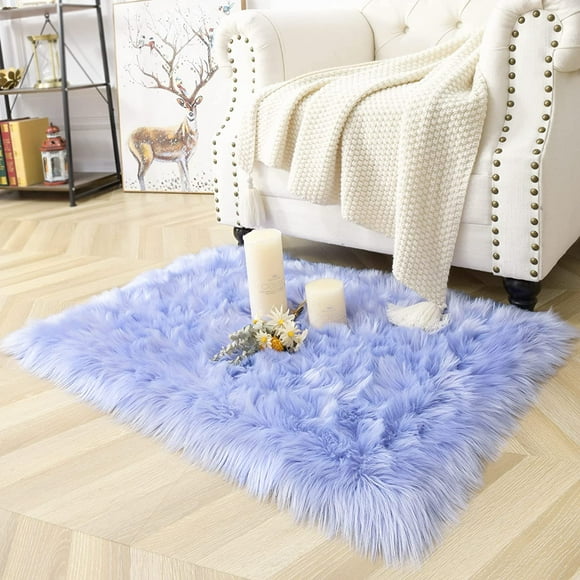 BENRON Super Soft Faux Sheepskin Fur Living Room Rug Rectangle Shaggy Area Rug 2x3 Feet Purple Luxury Fluffy Faux Fur Rug for Bedroom BENRON Super Soft Faux Sheepskin Fur Living Room Rug Rectangle Shaggy Area Rug 2x3 Feet Purple Luxury Fluffy Faux Fur Rug for Bedroom